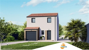 maison neuve à la vente -   33860  VAL DE LIVENNE, surface 80 m2 vente maison neuve - UBI476476280